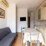 In A With Private Patio Apartament